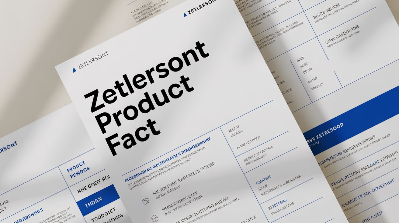 Zetlersont Product Fact